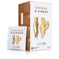 Nutra Tea Ginseng & Gember Kruidenthee | 20 Biologisch Afbreekbare Zakjes | 40g