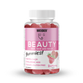 WEIDER Beauty Haar, Huid & Nagels Gummies – Frambozensmaak | 40 Gummies | Biotine + CoQ10 + Hyaluronzuur