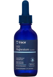 Front Image: Trace Minerals Ionic Magnesium Chloride 400mg liquid drops bottle 59ml