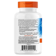 Doctor's Best High Absorption CoQ10 with BioPerine, bottle packaging, no flavour, 200mg, 60 veggie softgels, barcode