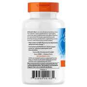 Doctor's Best High Absorption CoQ10 with BioPerine, bottle packaging, unflavoured, 100mg, 120 softgels, barcode