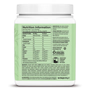 Sunwarrior Shape Thermo Greens green apple supplement facts ingredients powder tub 210g