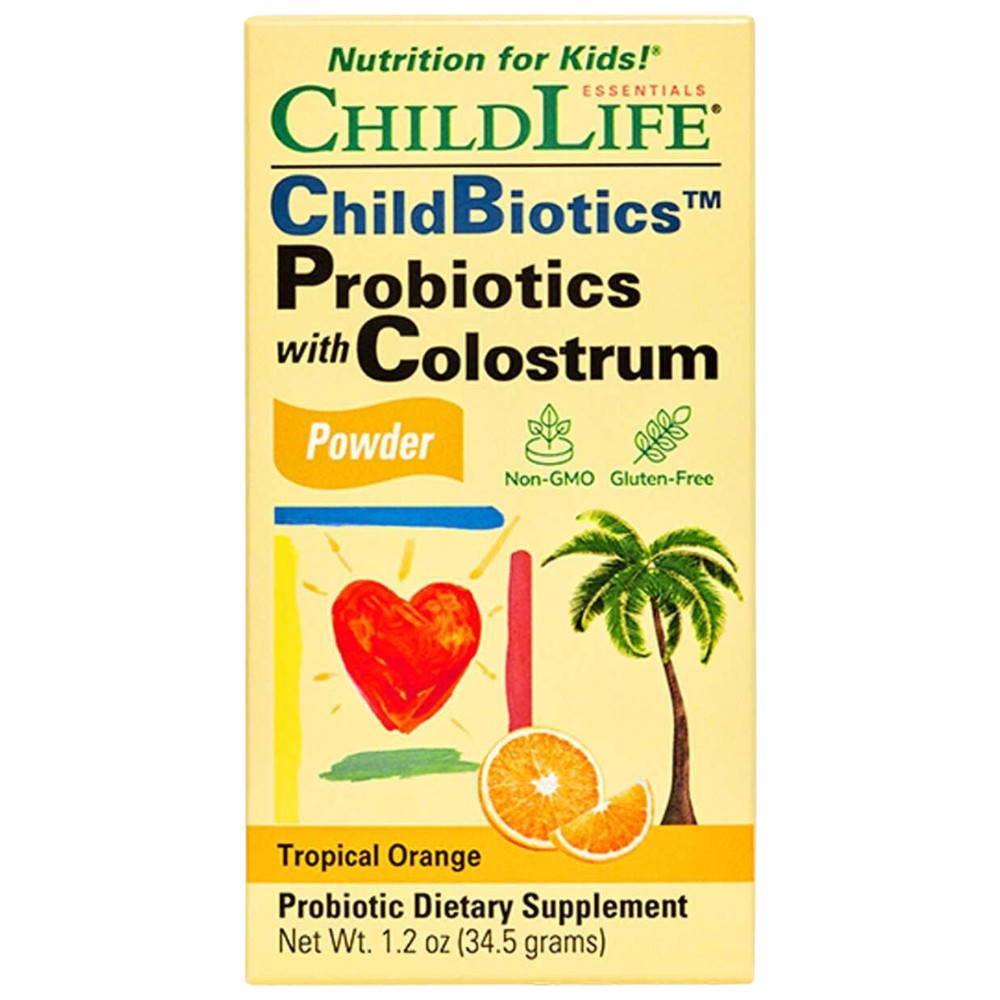 ChildLife Essentials ChildBiotics Probiotic Powder Orange 34.5g