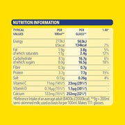 Nestlé Nesquik chocolate flavour milkshake powder ingredients label 1kg pack