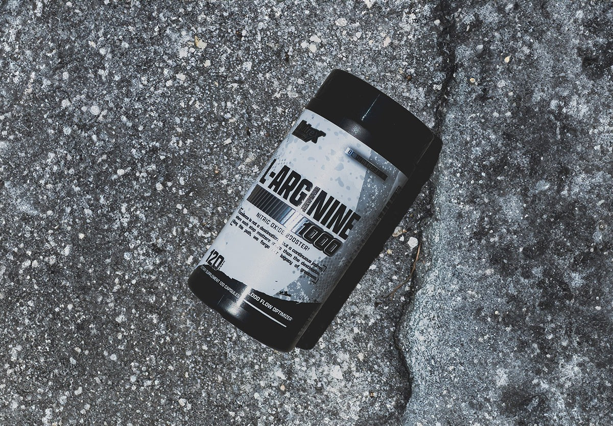 Nutrex L-Arginine 1000mg 120 capsules bottle