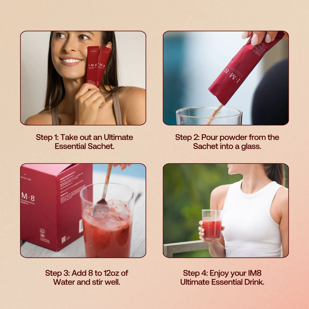 IM8 Daily Ultimate Longevity & Essentials 60 Sachets Combo Pack