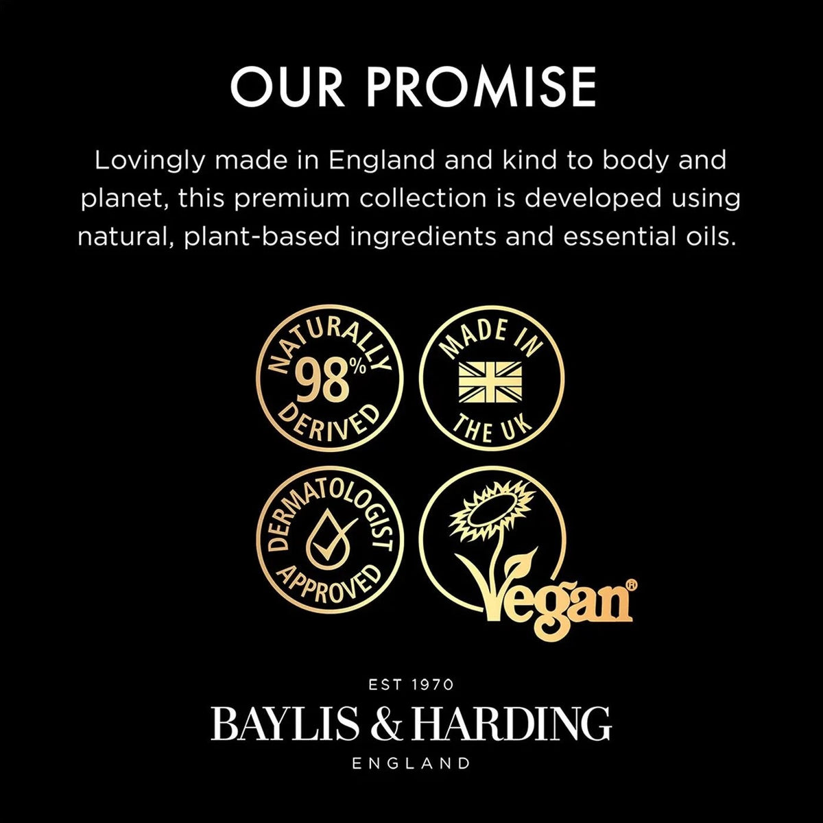 Baylis & Harding Goodness Oud Cedar Amber body wash 1L pump bottles 2 pack 