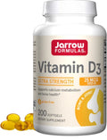 Jarrow Formulas Vitamine D3 25mcg 1000 IE Softgels - 200 stuks