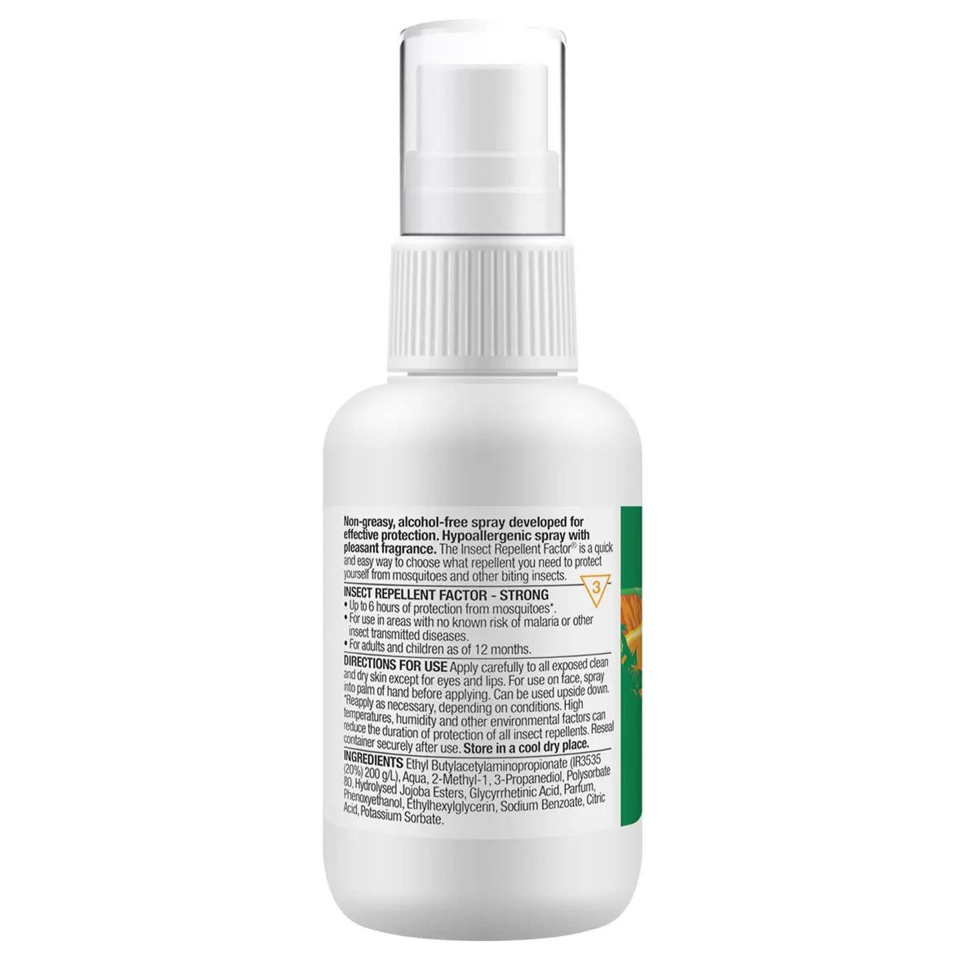 Jungle Formula insect repellent spray 60ml ingredients label aerosol and pump bottles pack