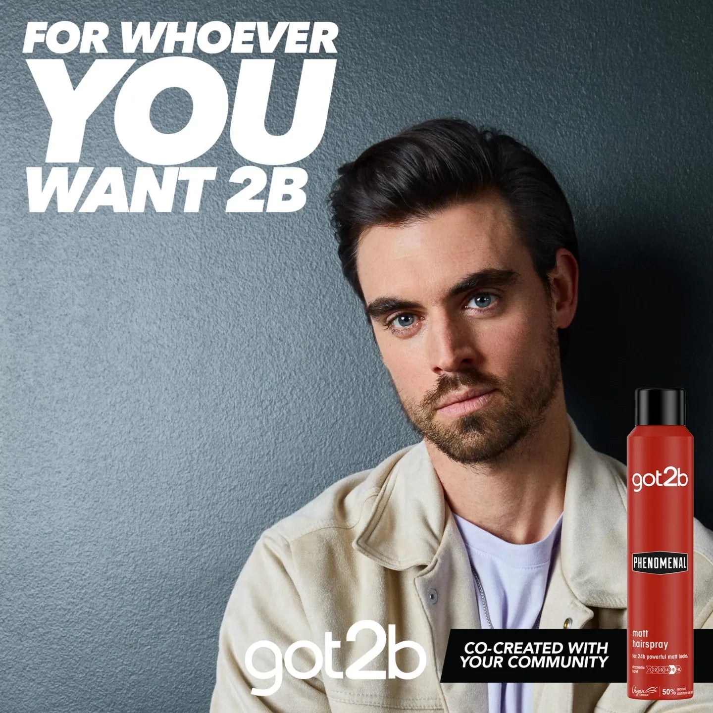 got2b Phenomenal Matt Hairspray 200ml for everyday hair styling