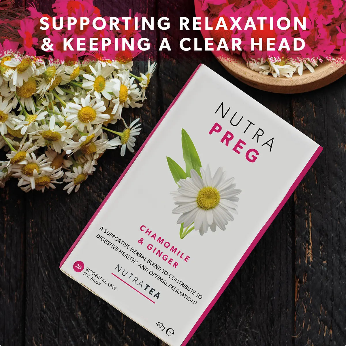 Nutra Preg - Pregnancy Tea for Nausea & Morning Sickness