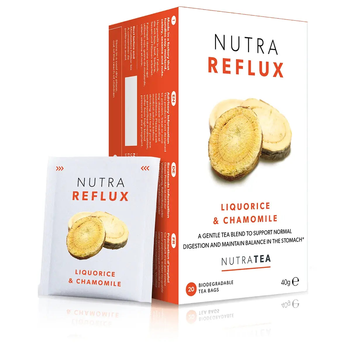 Nutra Reflux - Acid Reflux Tea for Heartburn.