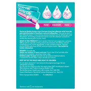 Gaviscon Double Action Mint Liquid Sachets box packaging mint flavour oral suspension 12 x 10ml back product image