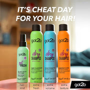 got2b Get Fresh Dry Shampoo Mist 150ml & other variants