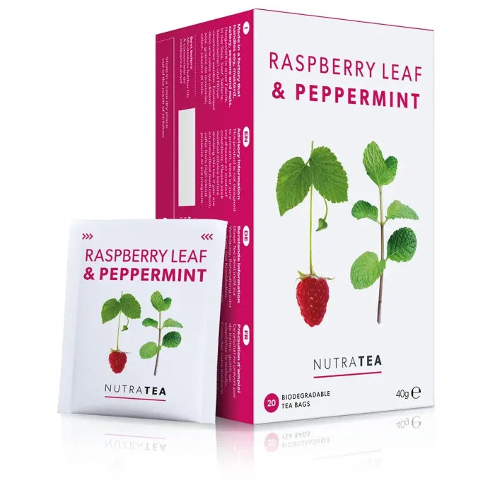 Nutra Tea Raspberry Leaf & Peppermint