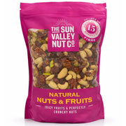 Front image: Sun Valley natural nuts and fruits mix 1.1kg pack mixed nuts dried fruit packaging