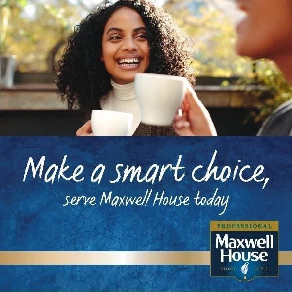 Maxwell House Cappuccino Instant Coffee Powder Tin - 1kg