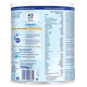 Supplement facts, ingredients & barcode image: Aptamil First Infant Milk 800g nutrition and ingredient label