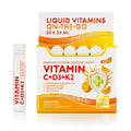 Swedish Nutra Vitamine C D3 K2 Zink Probiotica Shots Sinaasappel 30 x 25ml