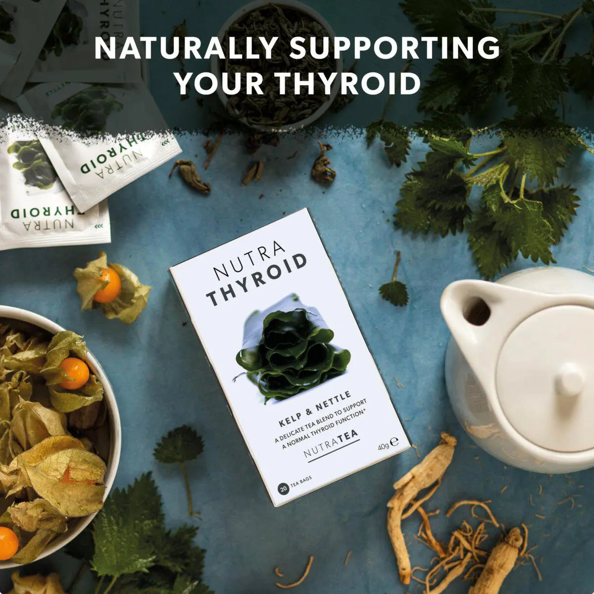 Nutra Tea Thyroid with Kelp & Nettle