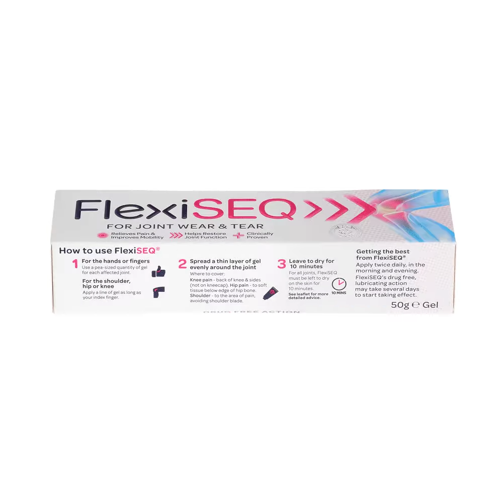 How to Use in the box: Hand applying FlexiSEQ gel.