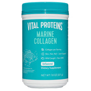 Front image: Vital Proteins Marine Collagen Peptides powder unflavoured tub 221g